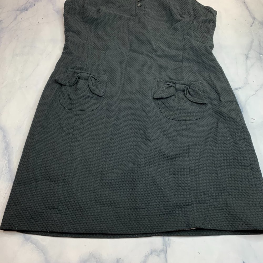 walterbaker by WALTER Black Textured Sheath Dress - Picture 3 of 12